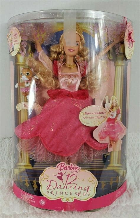 New 2006 Barbie In The 12 Dancing Princesses Princess Genevieve Doll