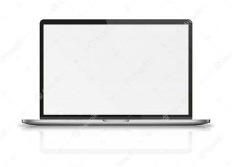 Premium Photo Modern Laptop With Reflections And Shadows