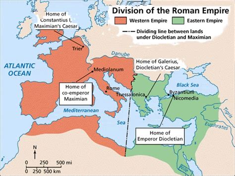273ad Constantine I Roman Empire Year 700 Ad Roman Empire Map