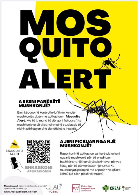 Pdf Poster Of Invasive Aedes Mosquitoes By The Mosquito Alert App