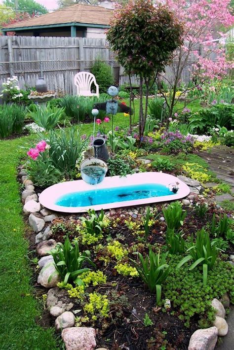 The inspiration for this painting came while i was painting swan lake. Repurposed Old Bathtubs Ideas | Garden bathtub, Backyard ...