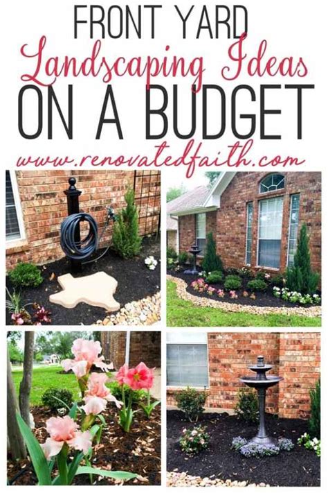 Front Yard Landscaping Ideas And Design Tips On A Budget