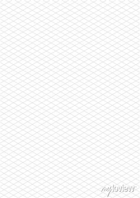 Isometric Grid Paper A3 Portrait Vector Posters For The Wall Posters