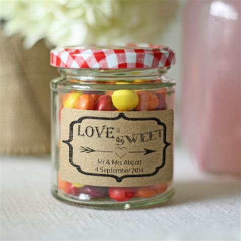 Plain Glass Jam Jar Small | Sweet wedding favors, Glass jam jars