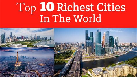 Top 10 Richest Cities In The World 2020 Youtube