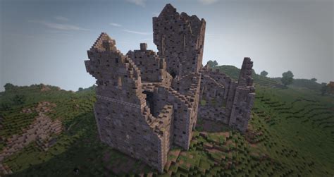Large Cathedral Ruins Theia Minecraft Map