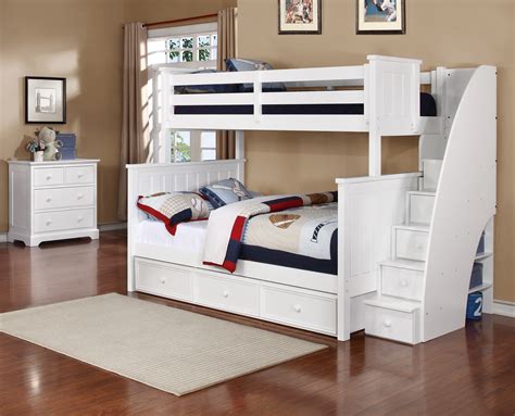 Find modern twin beds & more at west elm®. Jackson Twin over Full Bunk Bed (White, Espresso, Rustic ...