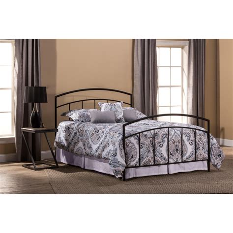 Metal bed frames are easily adjustable and sustainable as well as affordable expense. Hillsdale Metal Beds Metal King Bed Set with Rails | Godby ...