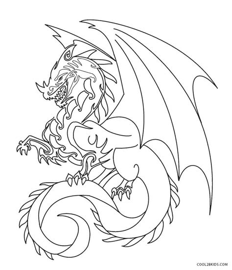 Cool Dragons Drawing At Getdrawings Free Download