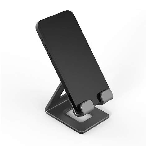 Cell Phone Holder Stand Elegant 3d Printable 3d Print Model 3d Model 3d