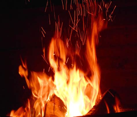 Fotos Gratis Llama Fuego Hoguera Energía Quemar Caliente Moscas