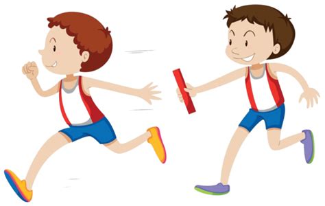 Relay Race Vector Art Png Images Free Download On Pngtree