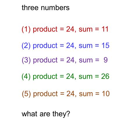 median don steward mathematics teaching sum and product