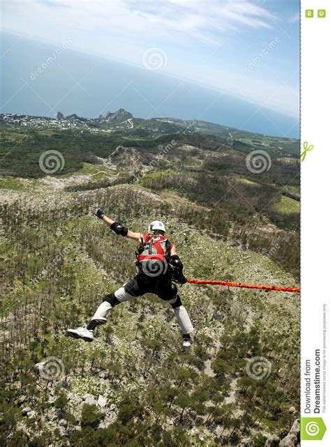 Jump Off The Cliff Stock Photo Image Of Falling Risk 74323974