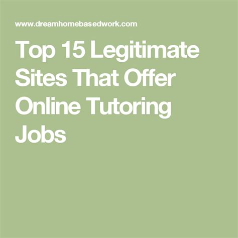 Crypto.com is the best place to buy, sell, and pay with crypto. Top 15 Legitimate Sites That Offer Online Tutoring Jobs ...