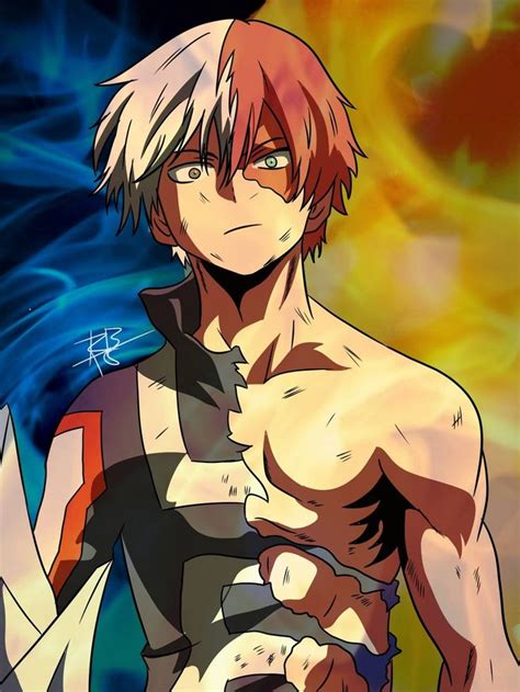 Discover more aesthetic, anime, chibi wallpapers. Shoto Todoroki Wallpaper by Rbstudio - e2 - Free on ZEDGE ...