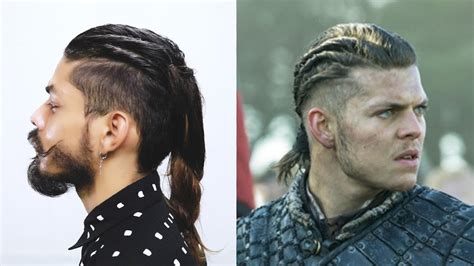26 stylish viking hairstyles for rugged men. How to do Ivar Hairstyle From Vikings Series - YouTube