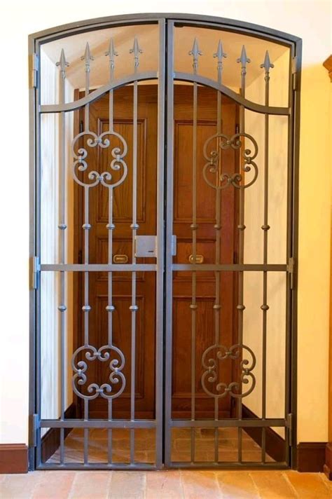 Wrought Iron Entry Doors Wrought Iron Gates Metal Front Door Front