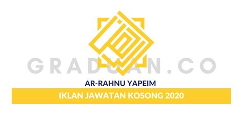 1 april 2021 operasi & pentadbiran • … Permohonan Jawatan Kosong Ar-Rahnu YaPEIM • Portal Kerja ...