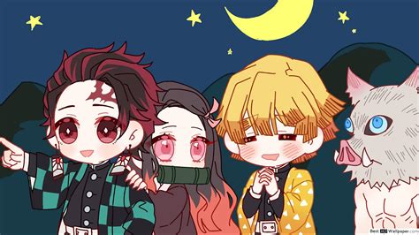 Find and use 20+ best free demon slayer wallpapers for your any devices. Demon Slayer - Chibi HD wallpaper download