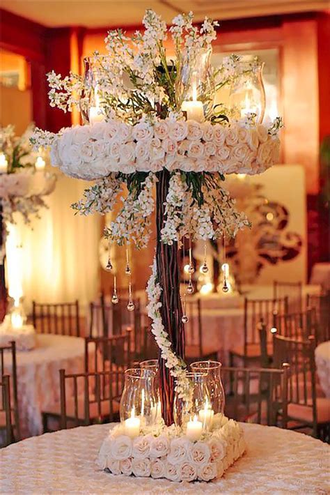 Congratulations wedding party canopy bridal baby shower wedding birthday party. 39 Gorgeous Tall Wedding Centerpieces | Tall wedding ...