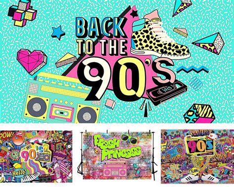 Top 5 Party Backdrop Ideas of the 90s - 90s Fashion World