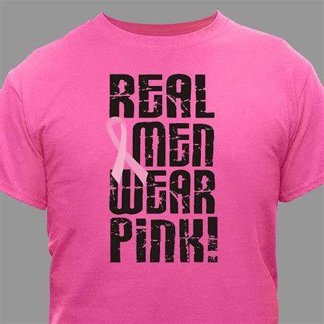 Real Men Wear Pink Breast Cancer Shirt Tsforyounow