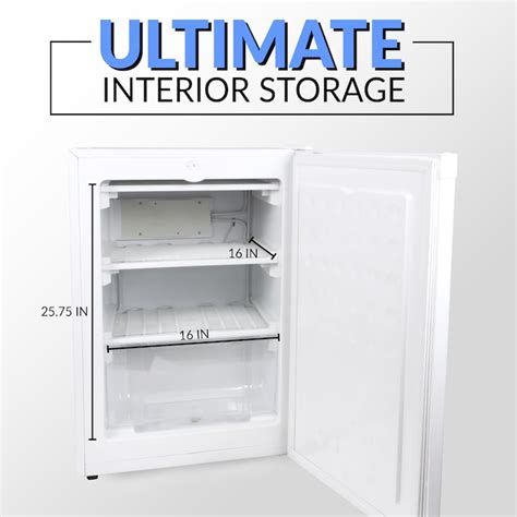 igloo 3 cu ft manual defrost chest freezer white energy star in the chest freezers department