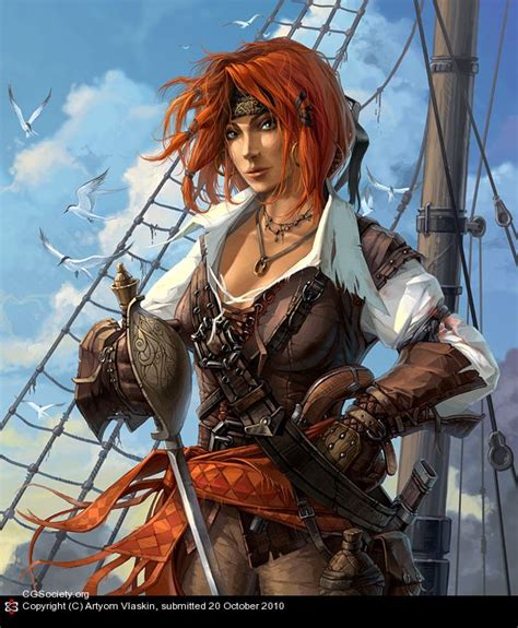 Pirate Woman The Pirate King Pirate Art