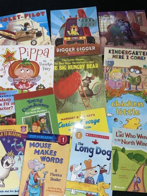 Assorted Childrens Book Huge Lot Of 50 Softcover Vg Condition 3900