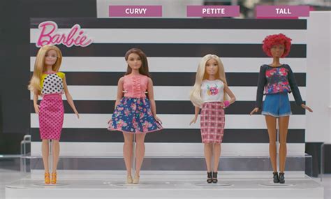 Barbie Gets More Realistic With Three New Body Types
