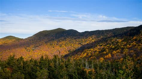 Vermont Fall Foliage Scenic Drive Route From Granville To Stowe