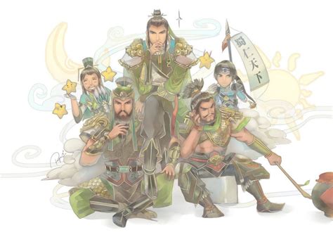 Dynasty Warriors 8 Liu Bei Guan Yu Zhang Fei Zhao Yu And Zhuge