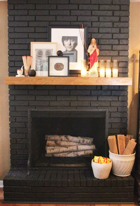 This is the story of a very sad room. 25 Painted Brick Fireplaces in the Living Room ...