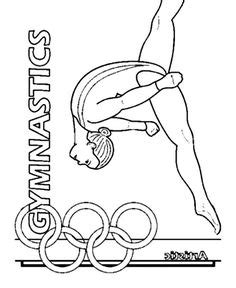The gymnastics equipment can be given a functional look by coloring them brown gray and silver. 44 Popular Gymnastics Coloring Pages images in 2019