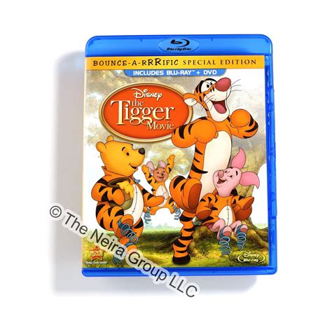 the tigger movie blu ray dvd new 2 disc set bounce a rrrific special ebay