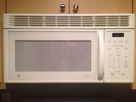 Ge Microwave 16 Cu Ft Over Range With Exhaust Fan 40 Makertrade