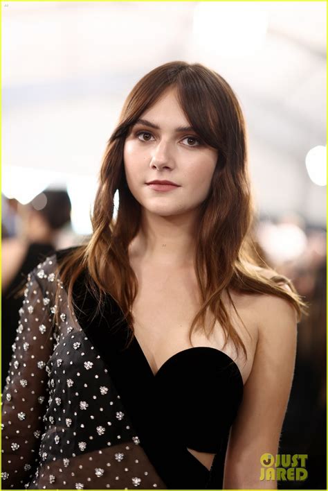 Coda Star Emilia Jones Dazzles In Diamond Covered Sheer Dress At Sag Awards Photo