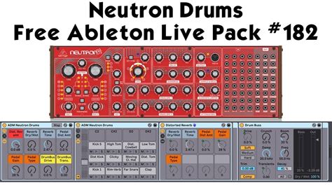 Ableton and sample magic have announced the release of beat selection for live 9, a free collection of drum loops for live 9 picked from various sample magic releases. Neutron Drums Free Ableton Live Pack 182 - YouTube