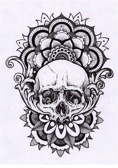 Skull Mandala Mandala Tattoo Design Skull Mandala Tattoos