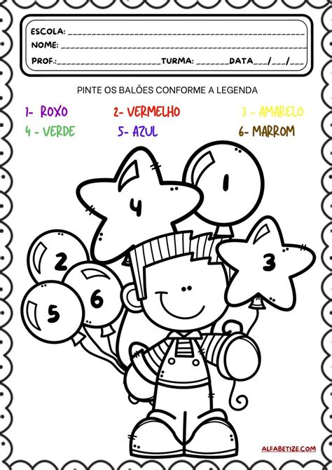Educação Infantil Atividades Para Imprimir
