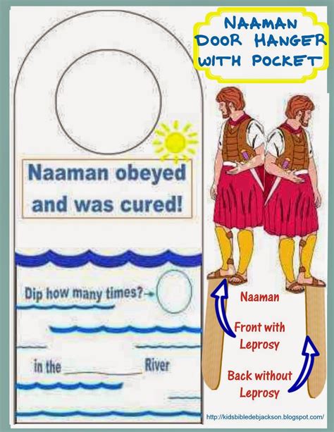 Elisha and naaman coloring page. Elisha & Naaman | Sunday School-Old Testament | Pinterest ...