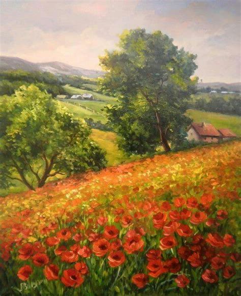 Anca Bulgaru Landscape Art Landscape Paintings Oil Painting Landscape