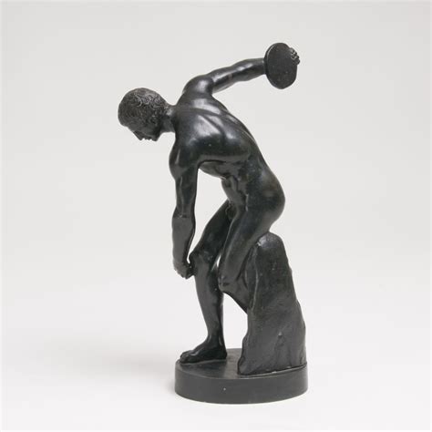 Anschließend geht er kritisch mit sich ins gericht. Figur 'Diskuswerfer'