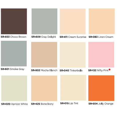 Semi Gloss Davies Paint Megacryl Color Chart Is Rated The Best In 01