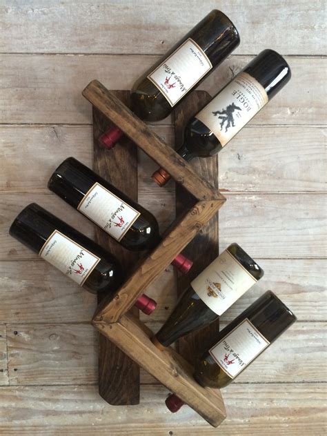 Wine rack wall mounted glass holder champagne hanging holder hanger bottle shelf. Wine rack-wall mounted wine rack-rustic vintage wine rack