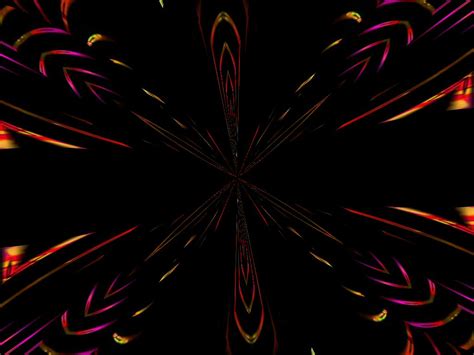 Fond d'écran animé sonore « drapeau ». fonds kaleidoscope fond noir