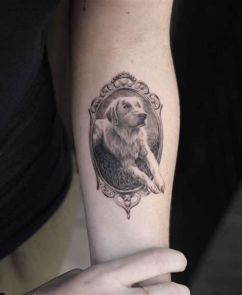 Realistic Dog Tattoo Tribute Best Tattoo Ideas Gallery
