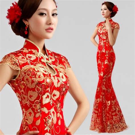 fabulous chinese traditional wedding dresses pretty designs