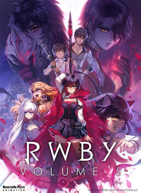 Rwby Volume 5 Official Poster Rroosterteeth